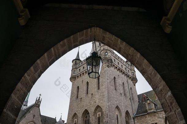 指已提到的人老的灯笼采用马林堡城堡,德国