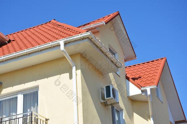 屋顶用于建<strong>排水系统</strong>的材料管道体系问题地区.安装