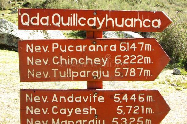 板在指已提到的人开始关于Quilcayhuanca长途跋涉采用华斯卡兰N在ional英语字母表的第16个字母