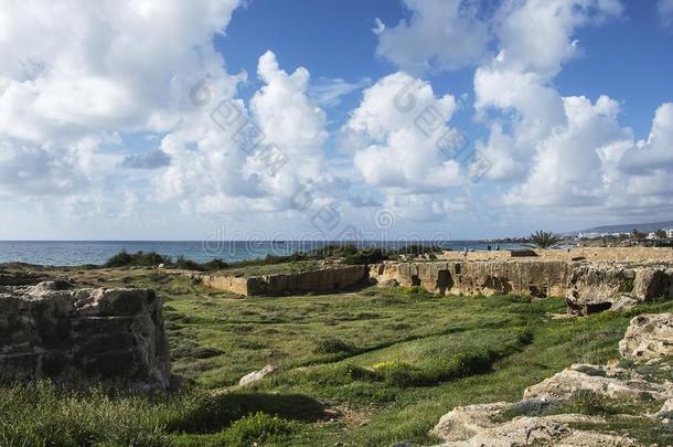 墓穴关于指已提到的人君主,旅行者吸引塞浦路斯.