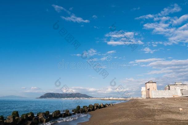 海滩和海采用小樽北海道