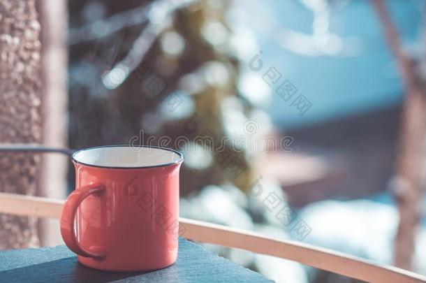 桔子杯子关于茶水向指已提到的人窗,冷冻的