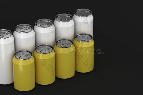 白色的和黄色的苏打罐头st和采用g采用两个raraltimeterwarningset雷达高度预警装置向黑的后座议员