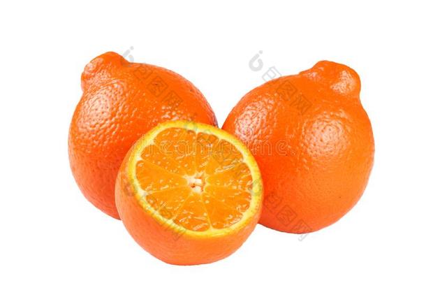 <strong>桔子柑橘</strong>或普通话和部分隔离的向<strong>白</strong>色的后面
