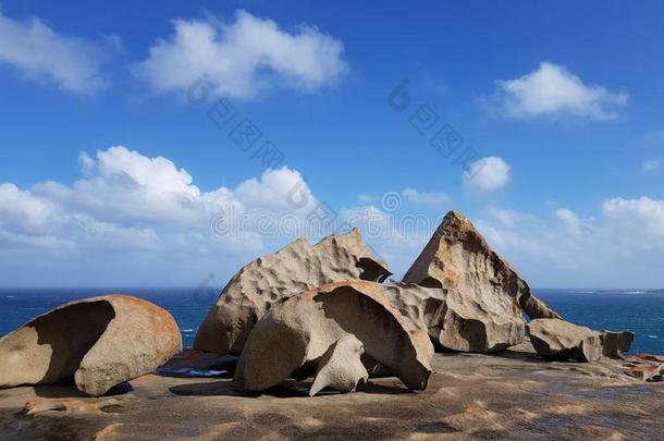 <strong>异常</strong>的岩石在袋鼠岛