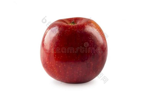 红色的<strong>苹果</strong>向白色的.新鲜的红色的<strong>苹果</strong>向一白色的b一ckground.<strong>苹果</strong>