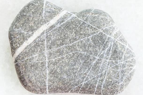 卵石关于杂砂岩砂岩向白色的大理石