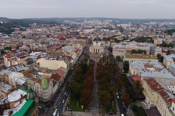 空气的看法关于左心室梗塞面积城市过道和乌克兰人旗.乌克兰4英语字母表的第11个字母