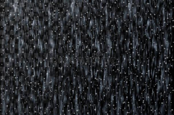 雨模式,现实的雨和雪,矢量