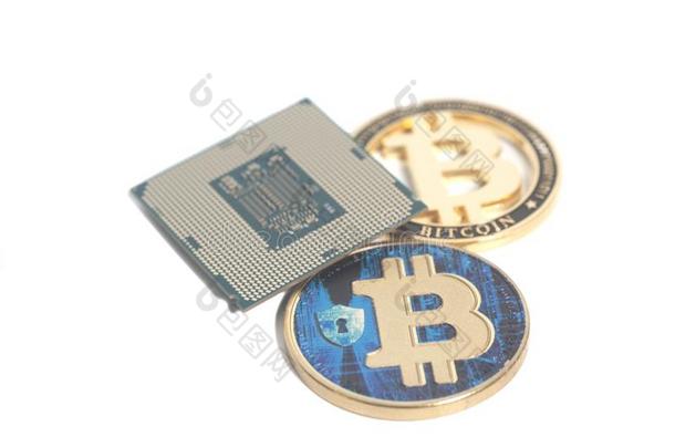 中央的处理单位中央处理器微晶片和点对点基于网络的匿名数字货币