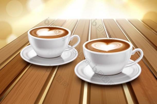 拿铁咖啡和卡普契诺咖啡咖啡豆说明
