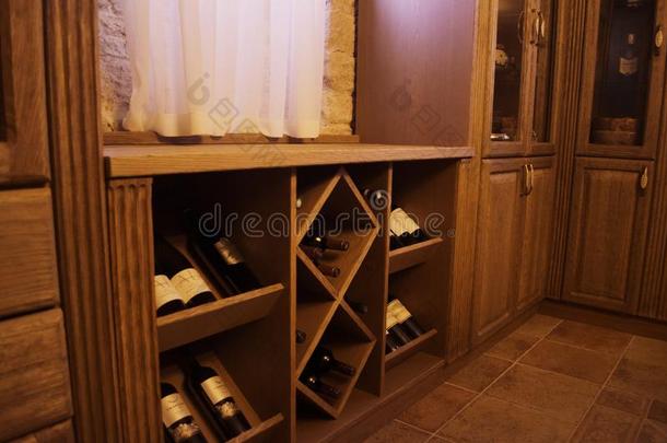内部设计关于一葡萄酒房间