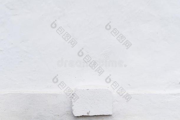 风干土坯粉饰墙采用自然的白色的颜色,恶劣的,木制的basilica王宫