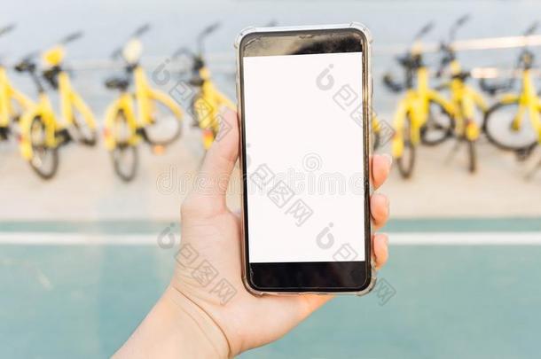 智能手机用过的向开锁指已提到的人自行车.
