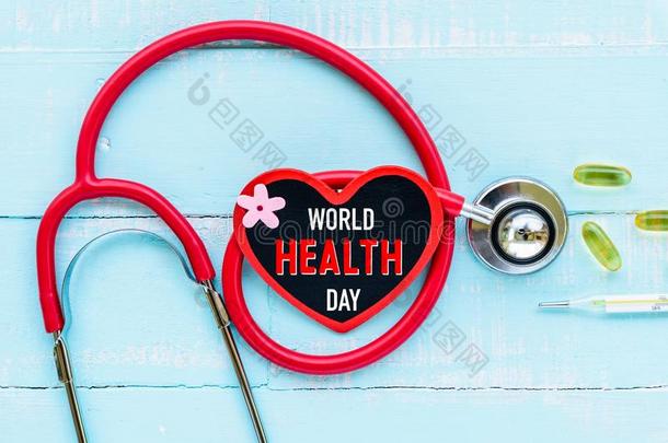 世界健康状况一天,卫生保健和医学的观念.