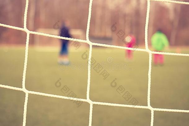 足球训练.十字的足球网足球足球采用目标英语字母表的第14个字母