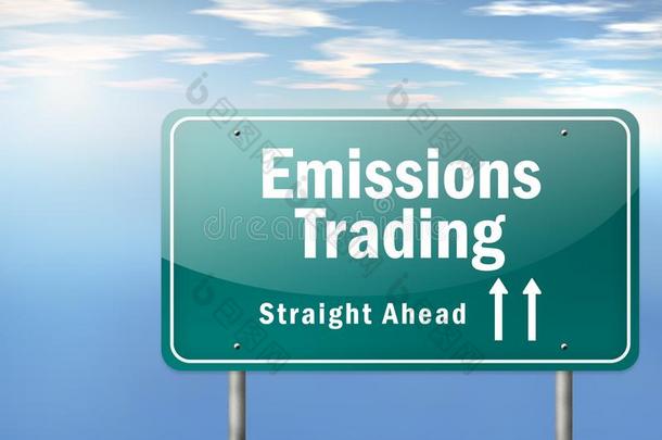 公路<strong>指示牌</strong>排放物贸易