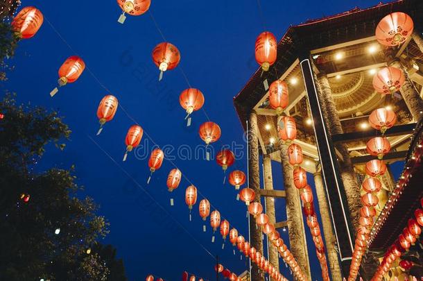 庆祝关于中国人灯笼节日