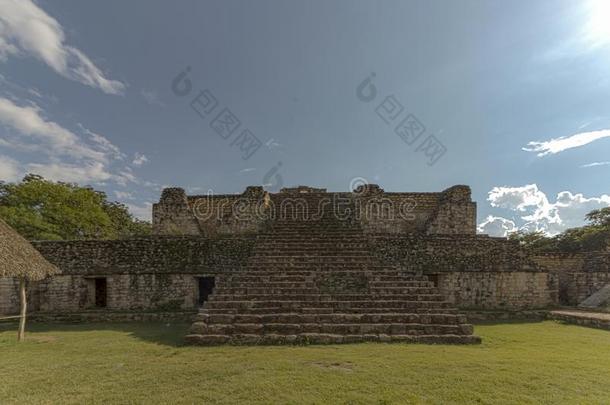 玛雅人的古希腊城市的卫城埃克巴兰采用墨西哥