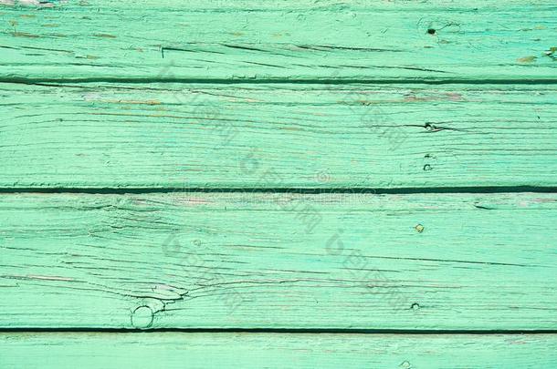 彩色粉笔绿色的玷污的木材背景质地和水平的标准