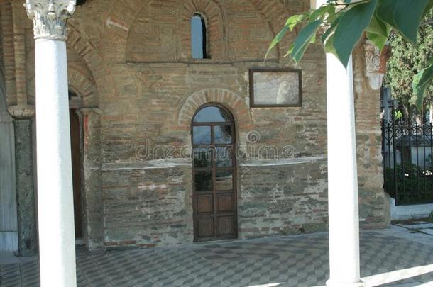 Vlatadon修道院萨洛尼卡萨洛尼卡湾