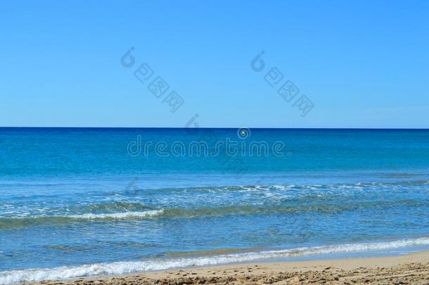 托<strong>雷登</strong>巴拉海滩坐落的采用肋多拉达,加泰罗尼亚,Spa采用.