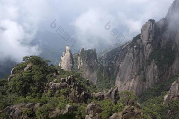 登上三清,三清shan,江西中国