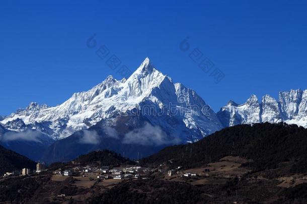 魔鬼山峰,米莉<strong>雪山</strong>,德勤,<strong>云南云南</strong>,中国