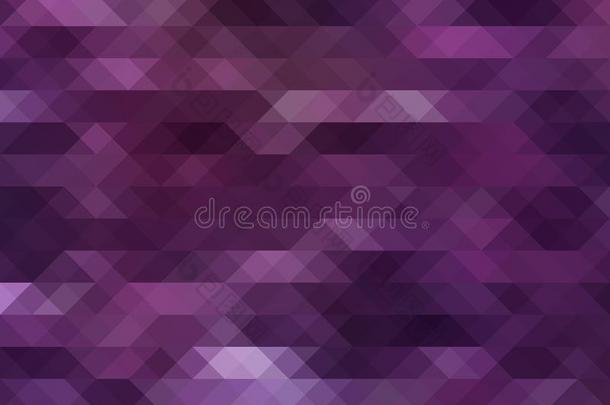 有色的紫色的三角形背景||三角形马赛克后台