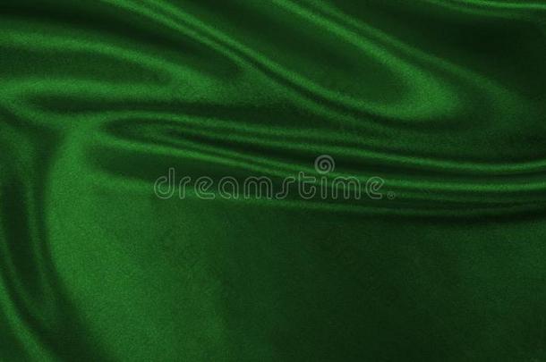 光滑的优美的绿色的丝或缎奢侈布质地同样地abstract摘要