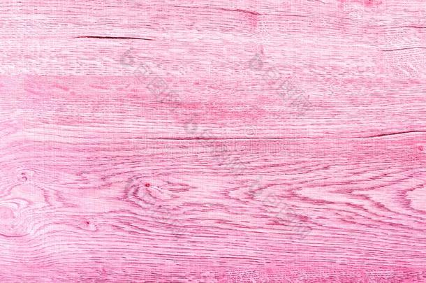 粉红色的木制的手感背景.