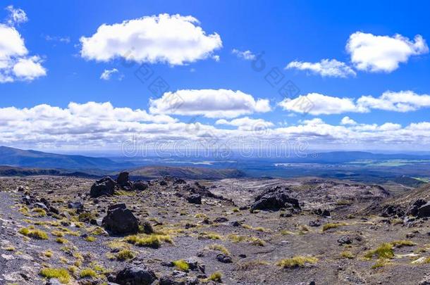 看法从登上鲁阿佩胡火山采用新的西兰岛