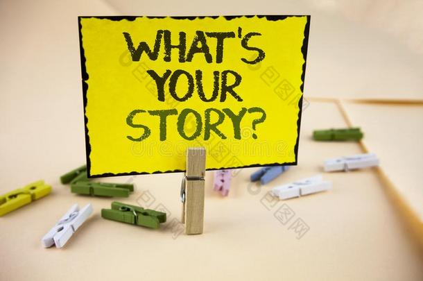 文字笔记展映什么是（be的三单形式你的故事问题.商业照片