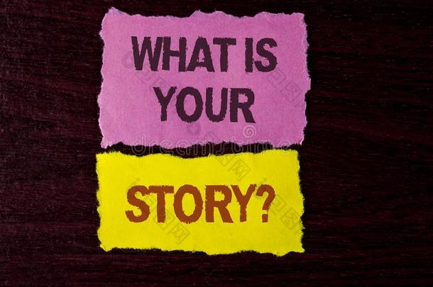 文字笔记展映什么是（be的三单形式你的故事问题.商业照片