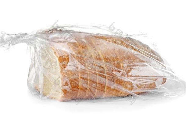 刨切的干杯面包采用塑料制品袋