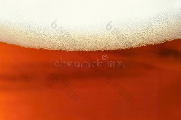 啤酒.美丽的详述关于被打败的玻璃关于啤酒和起泡沫.埃斯特拉