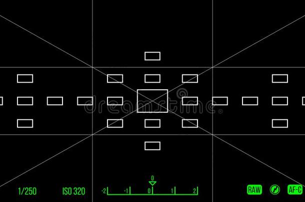 矢量样板为你的设计.照相机<strong>取景器</strong>.调焦screwed螺旋的