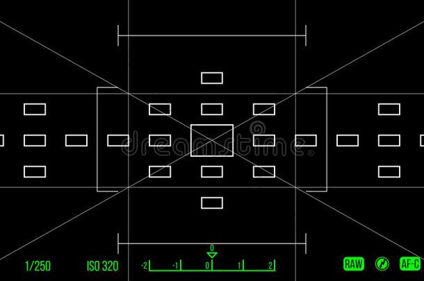 矢量样板为你的设计.<strong>照相机取景器</strong>.调焦screwed螺旋的
