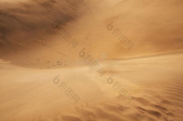 沙沙丘背景采用沙化病风景.