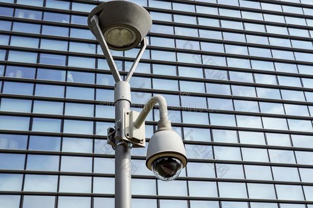 高的技术上面的安全照相机在一政府自身拥有的丁丁