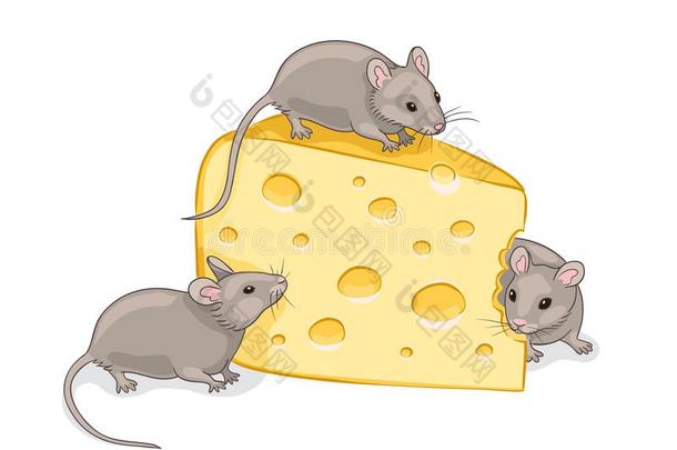 num.三灰色的老鼠和一块关于奶酪