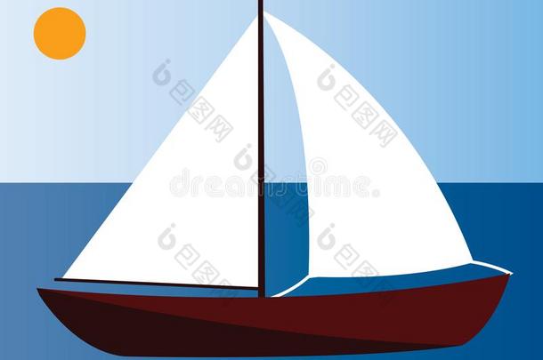 帆船运动采用指已提到的人浅的海域
