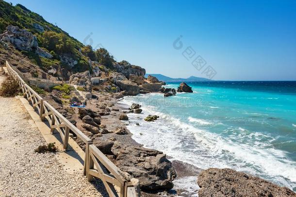 爱琴海(地中海的一部分海岸线关于城市关于<strong>罗兹</strong>地貌名称<strong>罗兹</strong>地貌名称,希腊