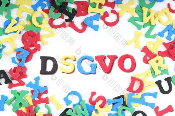dsgvo是（be的三单形式指已提到的人德国的省略为大致的资料保护牌照
