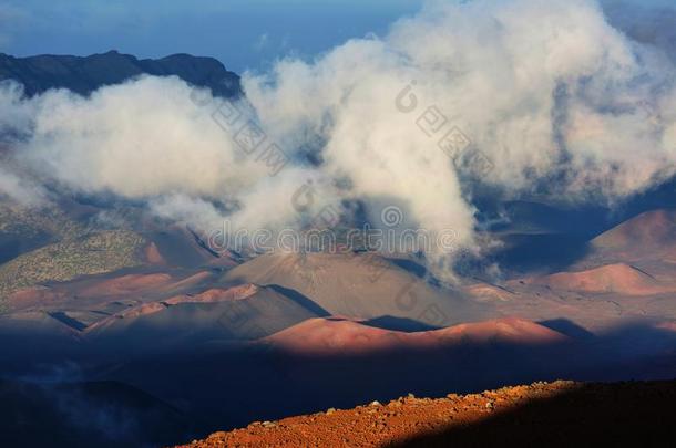 HaleakalaNationalParkandHaleakalaVolcanoontheHawaiianislandofMau