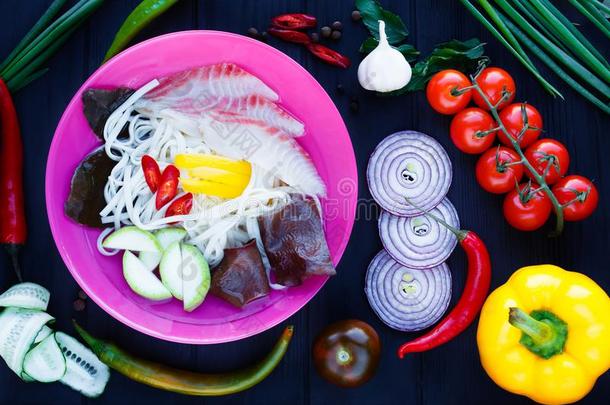 ThaiAirwaysInternational泰航国际汤和<strong>乌冬面面</strong>条,穆尔真菌和蔬菜,顶看法