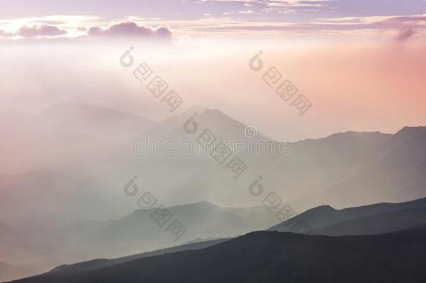 HaleakalaNationalParkandHaleakalaVolcanoontheHawaiianislandofMau