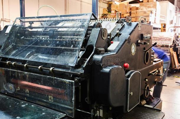 打印机平版印刷术圆筒机器印刷