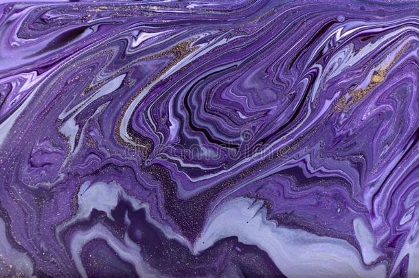 大理石抽象的丙烯酸塑料背景.紫罗兰大理石花纹艺术品文本
