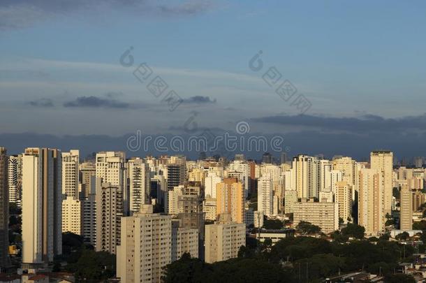 空气的看法关于指已提到的人城市关于Sao保罗圣保罗保罗